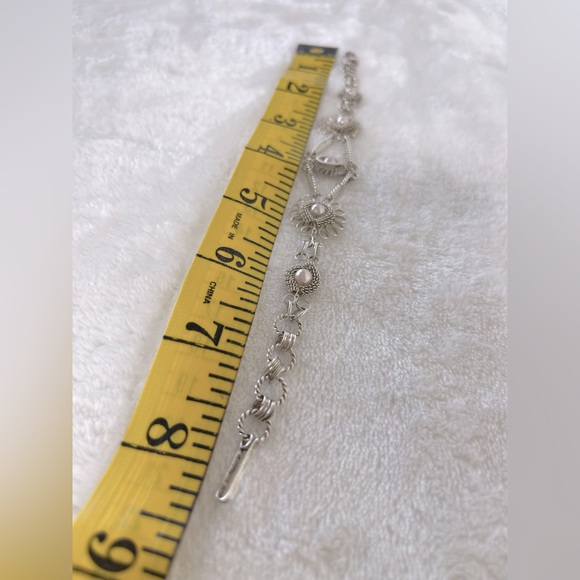 Sterling silver wire bracelet - Picture 5 of 6